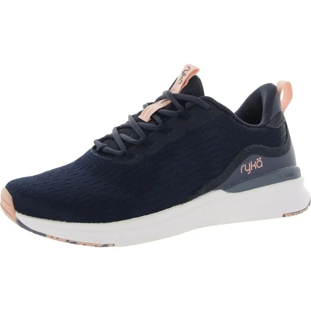 Ryka Navy and Blush Athletic Sneaker